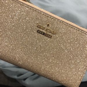 Kate spade glitter wallet